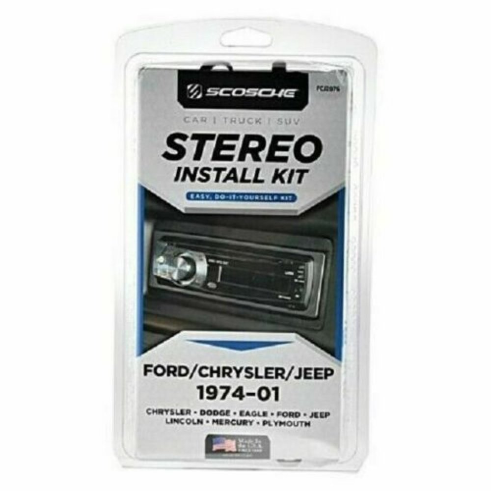 SCOSCHE Car Stereo Install Dash Kit FORD/CHRYSLER/